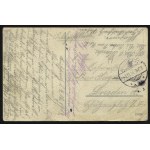 KRUSZWICA. Kruświca : Kościół katol., Krajobraz przy jeziorze” ; korespondencja 1914. Nakł. J...