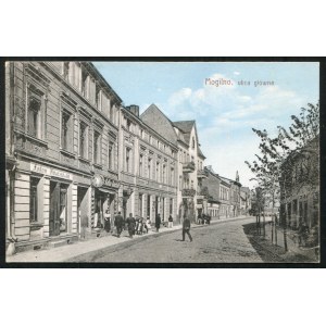 MOGILNO. Mogilno : ulica główna ; ok. 1910. Verlag von M. Smoczkiewicz, Mogilno...