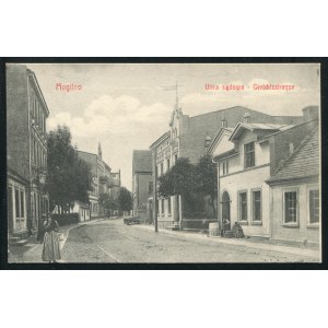 MOGILNO. Mogilno : Ulica sądowa - Gerichtsstrasse ; ok. 1910. Verlag M. Smoczkiewicz, Mogilno...