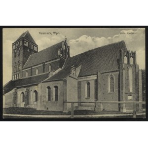 NOWE MIASTO LUBAWSKIE. Neumark, Wpr. : Kath. Kirche ; ok. 1910. A. Radomski, Neumark, Wpr...