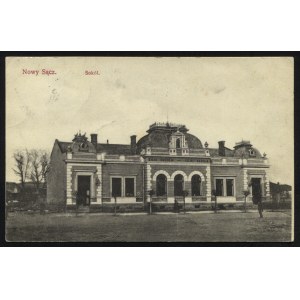 NOWY SĄCZ. Nowy Sącz : Sokół ; ok. 1910. Nakł. R. Kannera w Nowym Sączu. Pocztówka jednobarwna 9x14 cm...