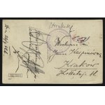 OŚWIĘCIM. Oświęcim : Dworzec ; ok. 1925. Wyd. Moses Kohane, Oświęcim. Pocztówka dwubarwna 9x14 cm...