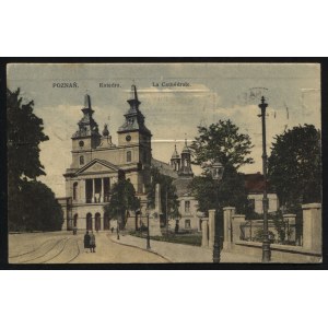 POZNAŃ. Poznań : Katedra = La Cathédrale ; ok. 1930. Wydawnictwo Salonu Malarzy Polskich w Krakowie...