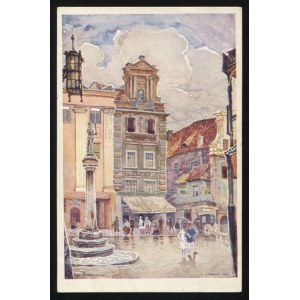 POZNAŃ. Poznań : pręgierz na Starym Rynku ; 1929. Nakł. Polsk. Tow. Księg. Kolejowych „Ruch”...