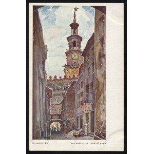 POZNAŃ. Poznań : ul. Kurza Łapa / Br. Kopczyński pinx. ; 1927. Nakł. Polskiego Tow...