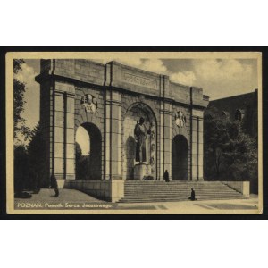 POZNAŃ. Poznań : Pomnik Serca Jezusowego / fot. R. S. Ulatowski ; przed 1939. Polonia, Kraków...