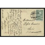 SANOK. Pozdrowienie z Sanoka : Widok starożytnego zamku królewskiego od strony Sanu ; ok. 1910. Nakł. S...