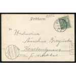 STRZELNO. Gruss aus Strelno ; ok. 1900. Paul Jaschke, Strelno. Pocztówka barwna 9x14 cm...