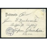TORUŃ. Thorn : Panorama ; ok. 1900. Pocztówka jednobarwna 9x14 cm. Korespondencja dat. 29.VIII.[19]06...