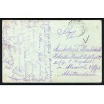 TORUŃ. Gruss aus dem Viktoria-Park, Thorn ; ok. 1910. Pocztówka dwubarwna 9x14 cm. Korespondencja 24.6...