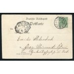 TORUŃ. Gruss aus Thorn : Garnison-Kirche ; korespondencja 1898. Verlag von Theo Ströfer, Nürnberg...
