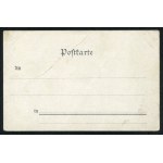 TORUŃ. Gruss aus Victoria Garten ; ok. 1900. Verlag v. J. Steinkamp, Thorn. Pocztówka barwna 9x14 cm...