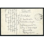 TORUŃ. Thorn : Eisenbahnbrücke ; ok. 1910. Pocztówka barwna 9x14 cm. Data stempla pocztowego 21.6.[19]17...