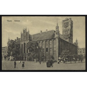 TORUŃ. Thorn : Rathaus ; ok. 1910. Kunst u. Verlagsanstalt. Scharr u. Dathe, Trier...