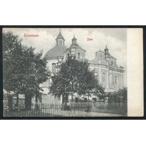 TRZEMESZNO. Tremessen : Dom ; ok. 1910. Pocztówka jednobarwna 9x14 cm, verso czyste