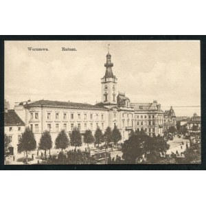 WARSZAWA. Warszawa : Ratusz ; ok. 1910. Wydawnictwo K. Wajutyńskiego[!] w Warszawie...