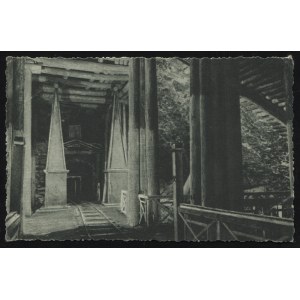 WIELICZKA. Wieliczka : Komora (Grota) „Mosty” ; ok. 1920. Pocztówka jednobarwna 8x13 cm, verso czyste...