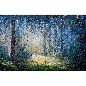 Wieslaw Grzech, Im Inneren des Waldes, (Großformat),
