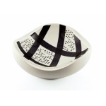 Ćmielów. Zofia Przybyszewska (1901-1966), Large cabinet ashtray - 1956 design, 1950s-60s.