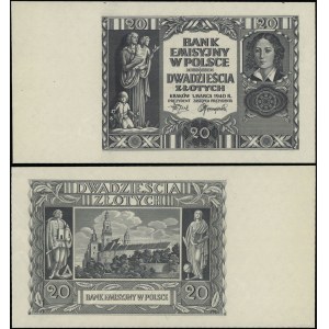 Polska, 20 złotych, 1.03.1940