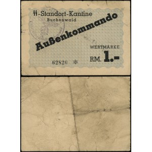 SS-Standort-Kantine Buchenwald, poukaz na 1 známku, bez dátumu (1944)