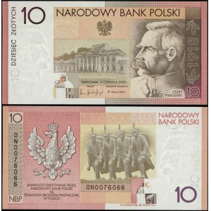 Polska, 10 złotych, 4.06.2008