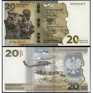 Polska, 20 złotych, 18.01.2022