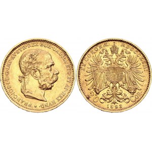 Austria 20 Corona 1893 MDCCCXCIII