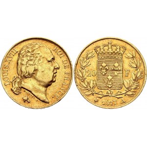France 20 Francs 1817 A