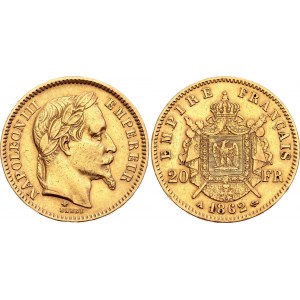 France 20 Francs 1862 A