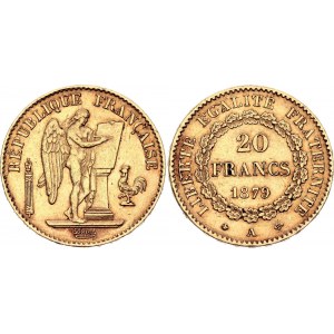 France 20 Francs 1879 A