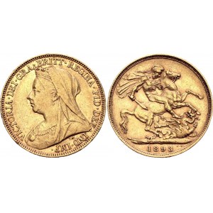 Great Britain 1 Sovereign 1893