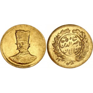 Iran 2000 Dinars / 1/5 Toman 1882 AH 1299