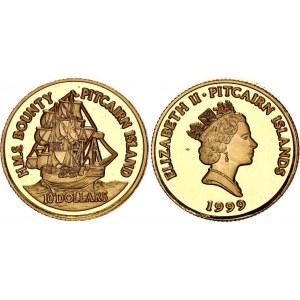 Pitcairn 10 Dollars 1999