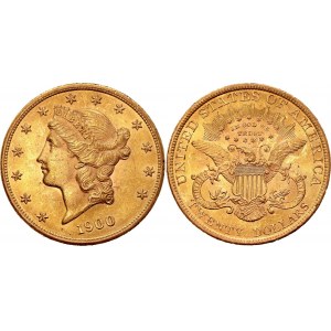 United States 20 Dollars 1900