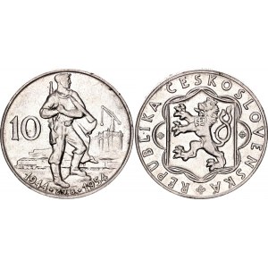 Czechoslovakia 10 Korun 1954