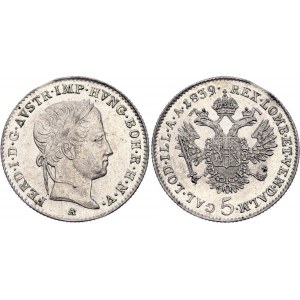 Austria 5 Kreuzer 1839 A