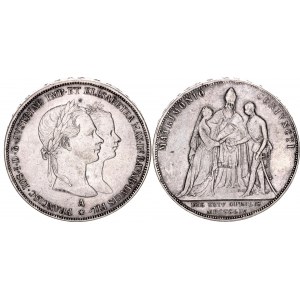 Austria 2 Gulden 1854 A