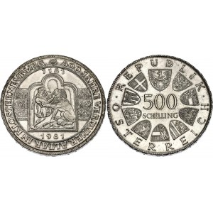 Austria 500 Schilling 1981