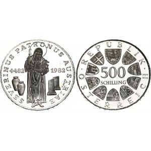 Austria 500 Schilling 1982