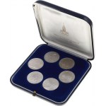 Russia - USSR Set 6 x 1 Rouble Olympic Games 1977 - 1980 In the Original Box