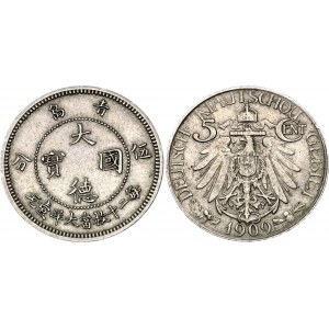 China Kiau Chau 5 Cents 1909