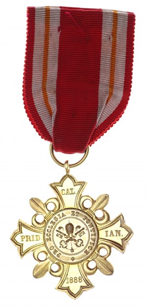 Vatican, Leo XIII, Medal 1888 - Pro Ecclesia et Pontifice