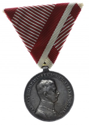 Austria-Hungary, medal for merit (FORTITUDINI)