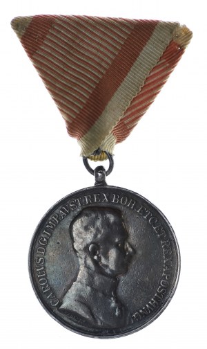 Austria-Hungary, medal for merit (FORTITUDINI)
