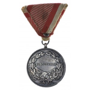 Austria-Hungary, medal for merit (FORTITUDINI)