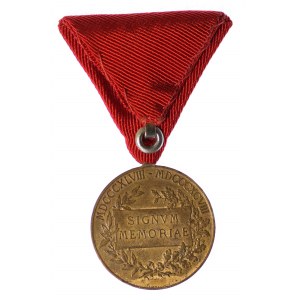 Autriche-Hongrie et Autriche, Médaille du jubilé Signum Memoriae 1848-1898