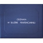 Polska, Za Wzorową Służbę / W Służbie Penitencjarnej - w pamiątkowym pudełku wraz z baretkami (3 szt)