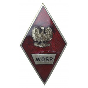 Poland, Badge of Wyższa Oficerska Szkola Radiotechniczna Im Kpt. Sylwestr Bartosiak