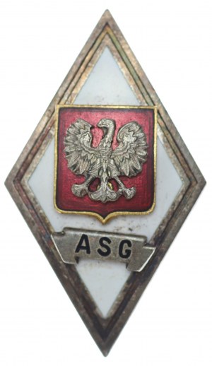 Pologne, insigne de l'Académie d'état-major général Im. Gen. Broni Karol Swierczeswki
